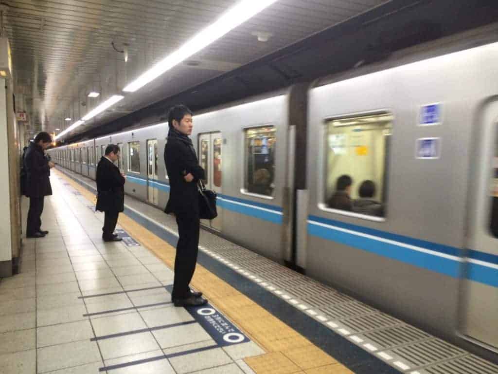 one week trip to japan, tokyo subway station