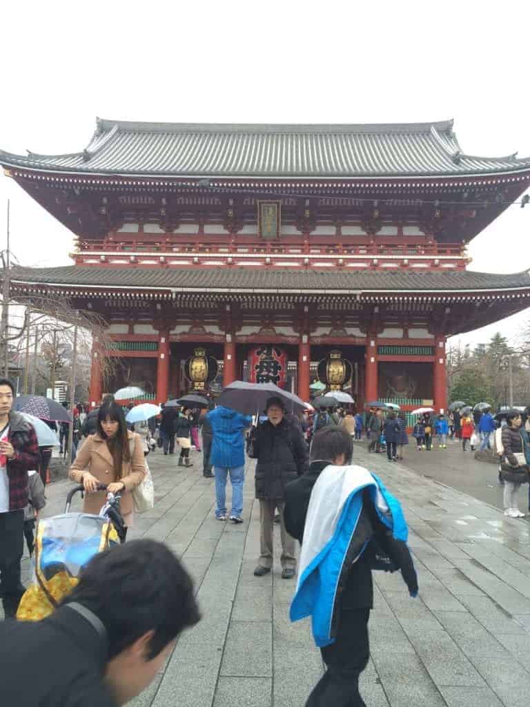 asakusa shrine, one week trip to japan, tokyo