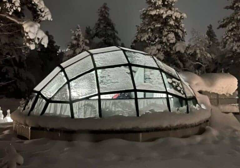 4 Nights In A Glass Igloo Hotel to See The Northern Lights