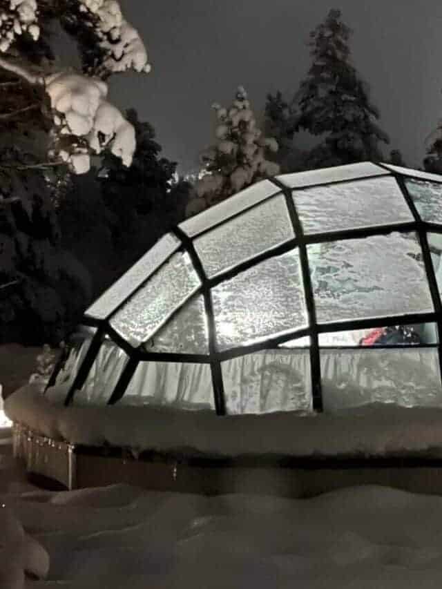 4 Nights In A Glass Igloo Hotel To See The Northern Lights Story