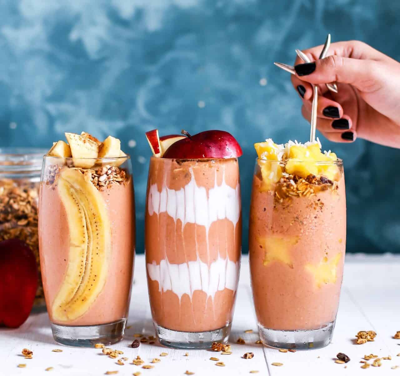 Tropical smoothies and recipes